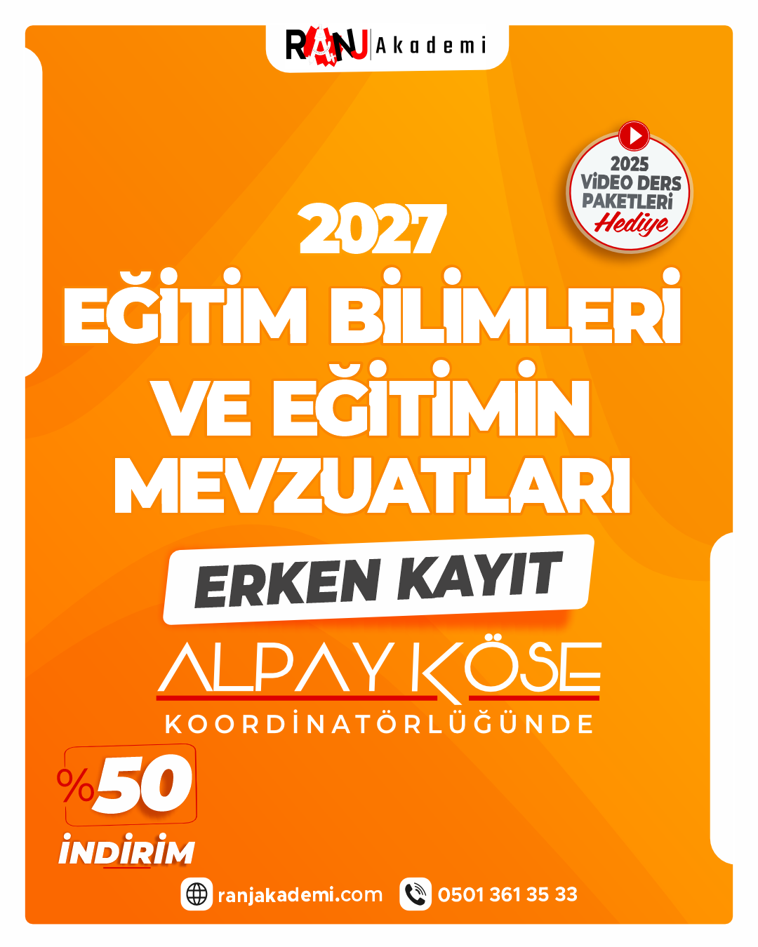 2027 EĞİTİM BİLİMLERİ RANJ